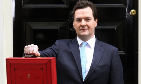 George Osborne outside 11 Downing Street yesterday.