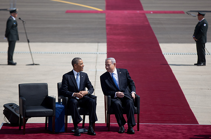 24 hours in pictures: President Obama's Official Visit To Israel And The West Bank Day One