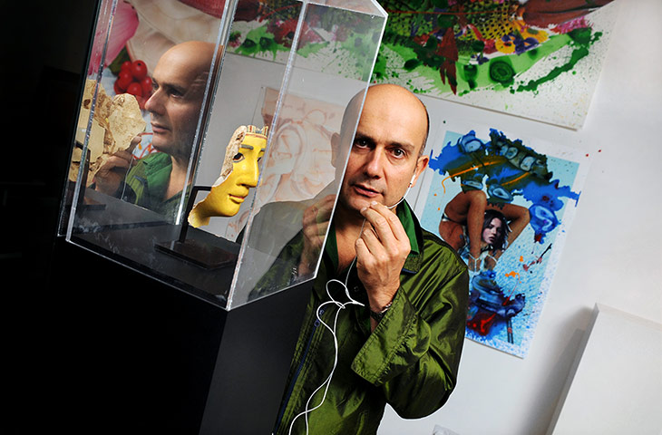 Portrait of the artist: Sculptor Marc Quinn in his studio