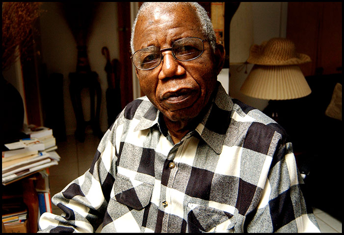 Chinua Achebe gallery: Novelist Chinua Achebe