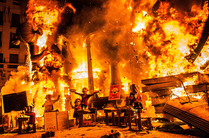 20 photos: Las Fallas Festival In Valencia