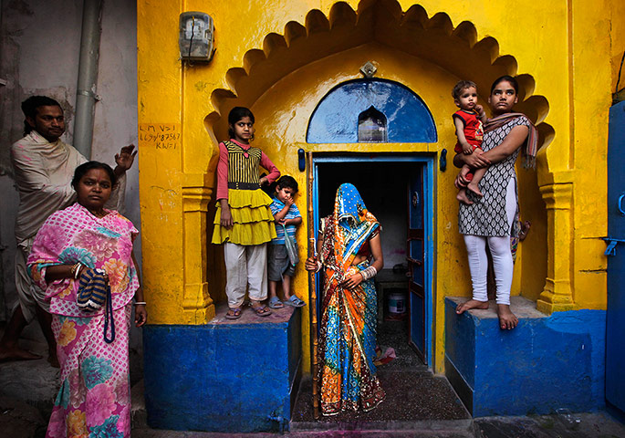 20 photos: A newly wed Indian woman