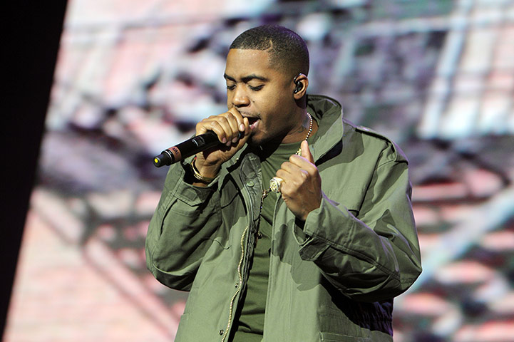 Week in music: Nas performs at the O2 Arena, London on 19 March 