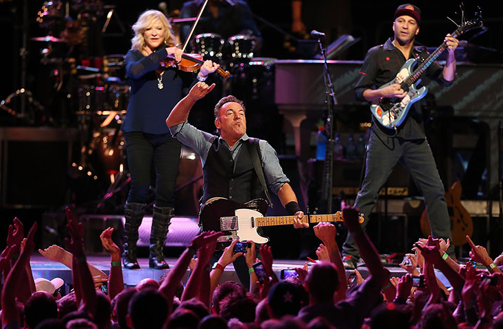 Week in music: Bruce Springsteen performs with the E Street Band 