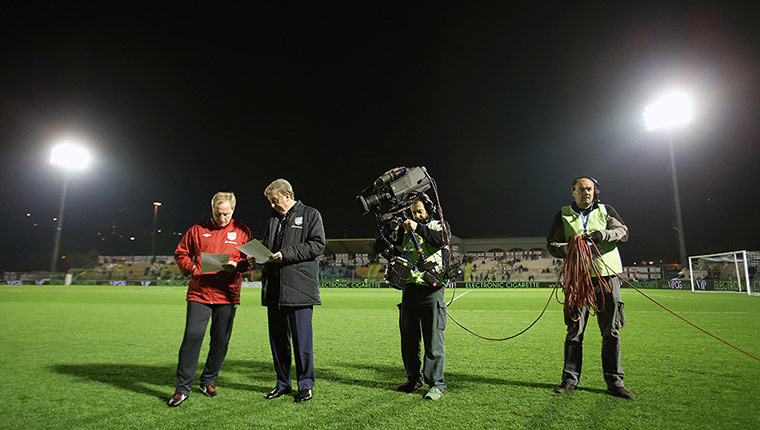 San Marino versus England: Roy Hodgson