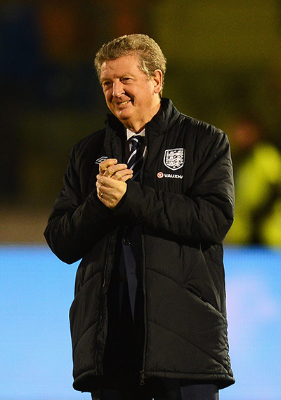 San Marino versus England: Roy Hodgson