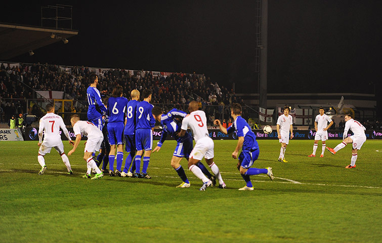 San Marino v England 2: Wayne Rooney scores