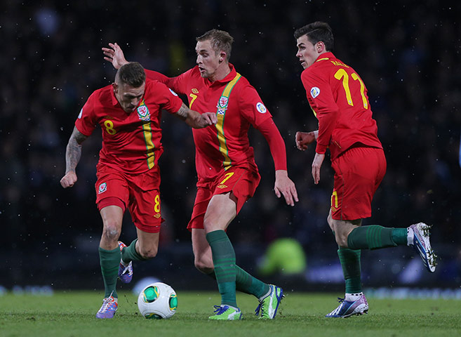 other world cup games: Craig Bellamy, Jack Collison and Gareth Bale 