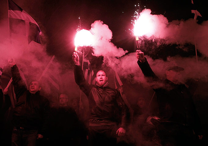 24 hours: Extreme right-wing Golden Dawn demonstration for Cyprus