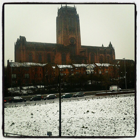 Readers' snow pictures: Snowy Cathedral
