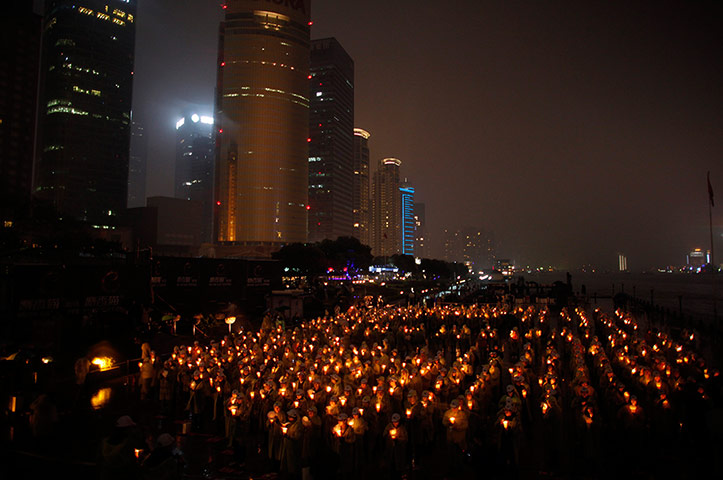 WWF Earth Hour: Blowing out the most number of candles simultaneously