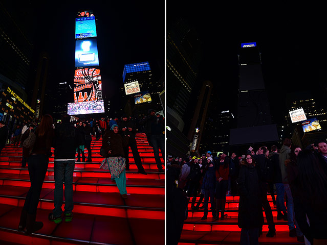 WWF Earth Hour: on Times Square