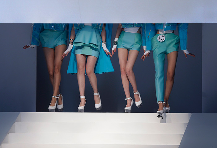 24 hours in pictures : China International Young Fashion Designers Contest