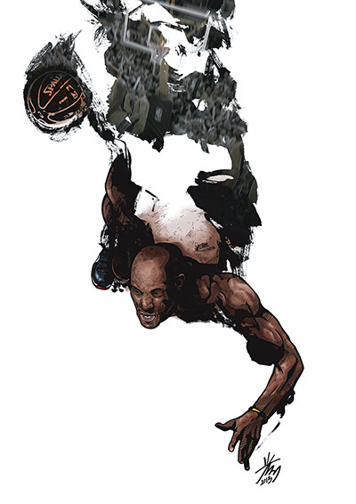 beautiful games: Artwork by the Korean illustrator called Kwang33. For Beautiful Games