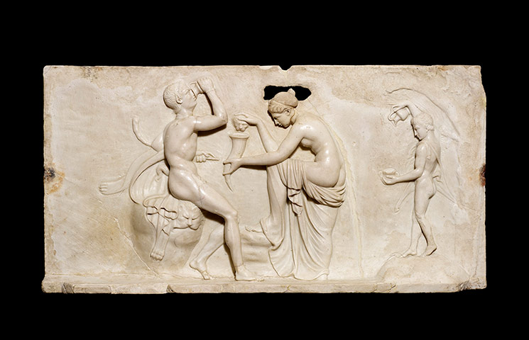 Pompeii at the BM: Satyr and maenads