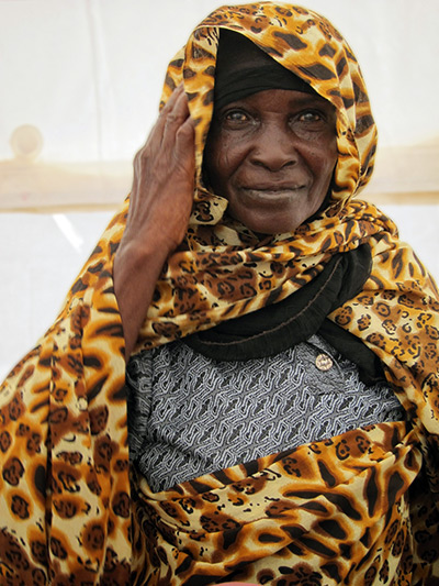 Darfur fashion: An array of fabric patterns and colour combinations