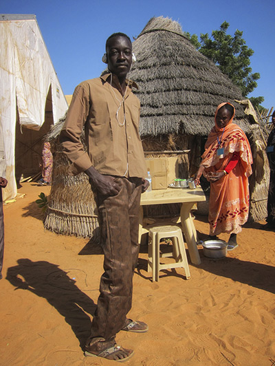 Darfur fashion: City people working in services will often wear a westernised outfit