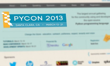 PyCon 2013: a US-based conference for discussing the popular programming language Python