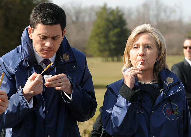 David Miliband steps down: 2010: G8 Foreign Ministers meeting