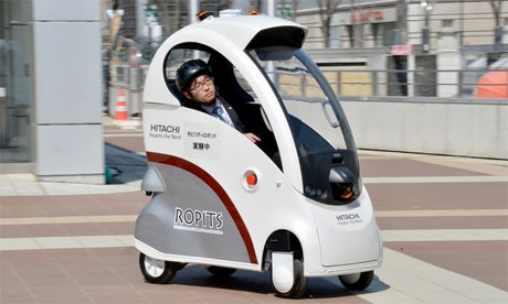 image of Ropits, the self-driving robot car
