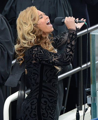 Ten best: Beyonce at the US Presidential Inauguration