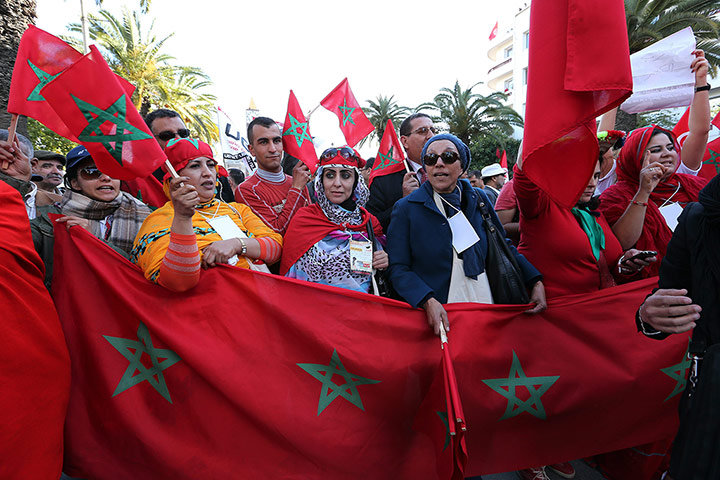 The World Social Forum in Tunis, Tunisia