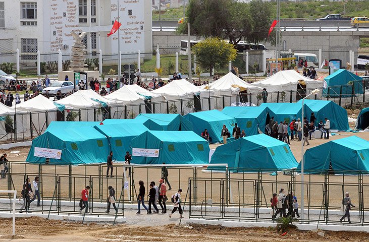 The World Social Forum in Tunis, Tunisia