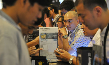 BlackBerry Z10 launch in Jakarta, Indonesia