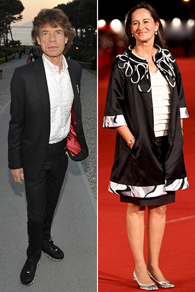 50 Over 50: Mick Jagger, Segolene Roayl