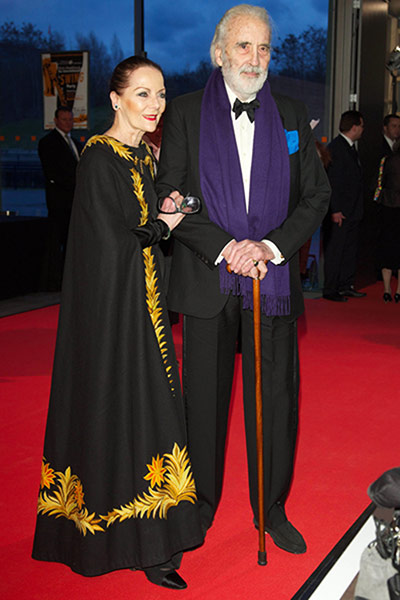 50 Over 50: Sir Christopher Lee, 90, and Birgit Kroencke Lee, 77