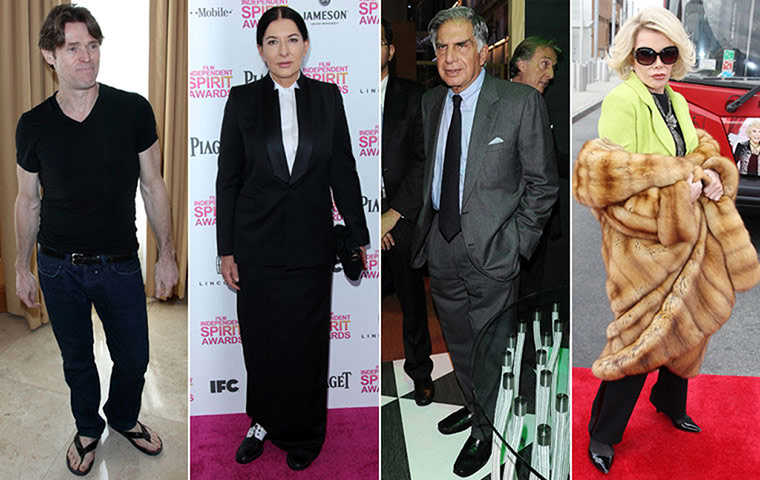 50 Over 50: Willem Dafoe, Marina Abramovic, Ratan Tata, Joan Rivers