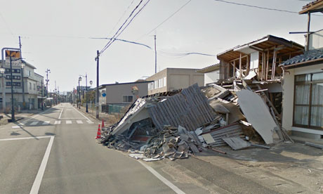 Namie Fukushima Google street view