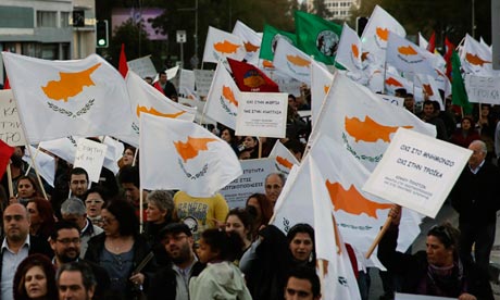 Cyprus protest