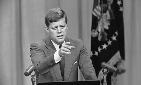 President Kennedy at News Conference