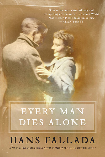 Hampel postcards: Every man dies alone cover
