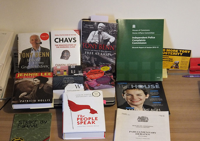 Autism photo project: A passion for politics reading