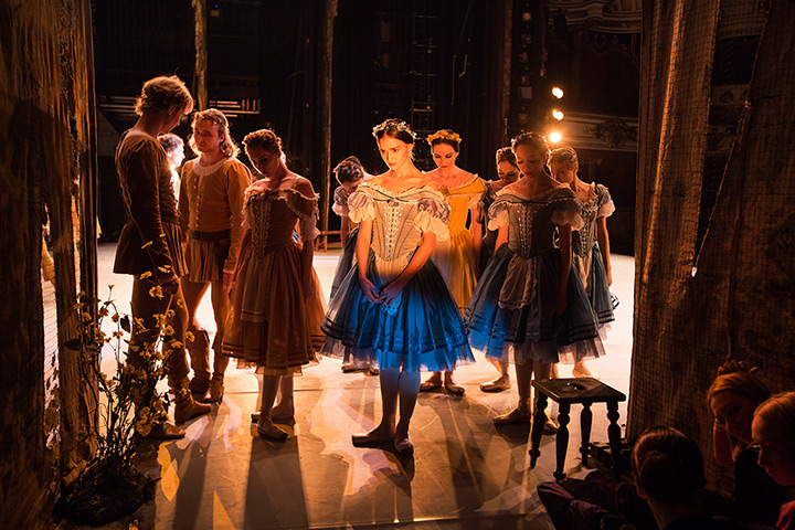 Giselle ballet: the Mikhailovsky Ballet company perfoms Giselle at the London Coliseum