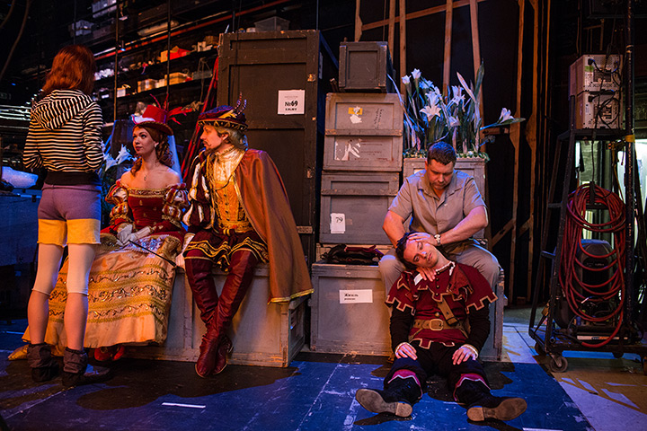 Giselle ballet: the Mikhailovsky Ballet company perfoms Giselle at the London Coliseum