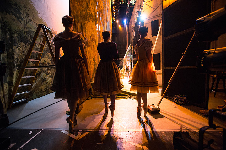 Giselle ballet: the Mikhailovsky Ballet company perfoms Giselle at the London Coliseum