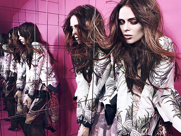 Rankin: Coco Rocha wears Cavalli