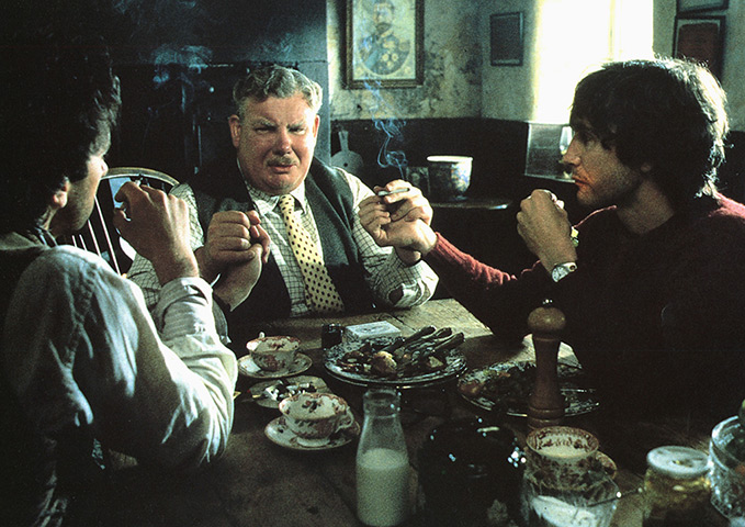 Richard Griffiths obit: 1987: Richard E Grant, Richard Griffiths and Paul McGann in 'Withnail And I