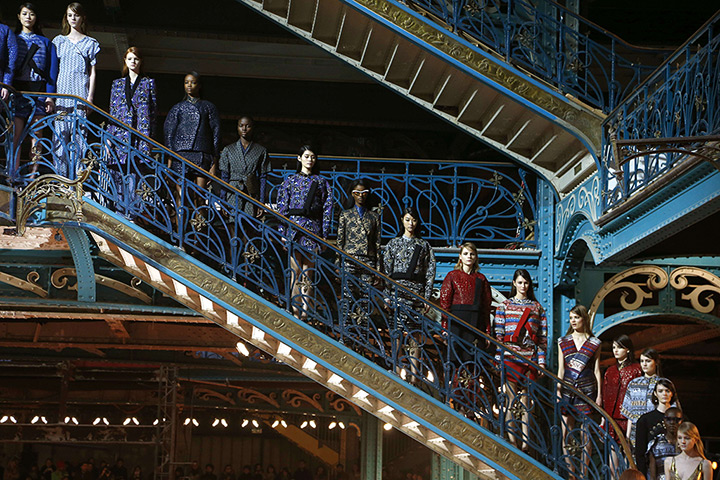 paris fashion week 6: Creations by designers Humberto Leon and Carol Lim for Japanese Kenzo