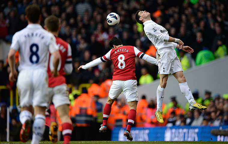 Tottenham v Arsenal: Bale beats Arteta