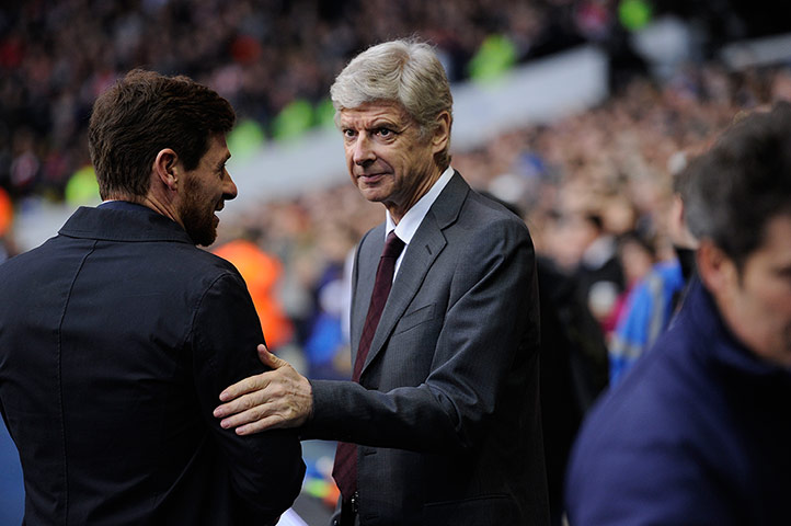 Tottenham v Arsenal: Villas-Boas and Wenger