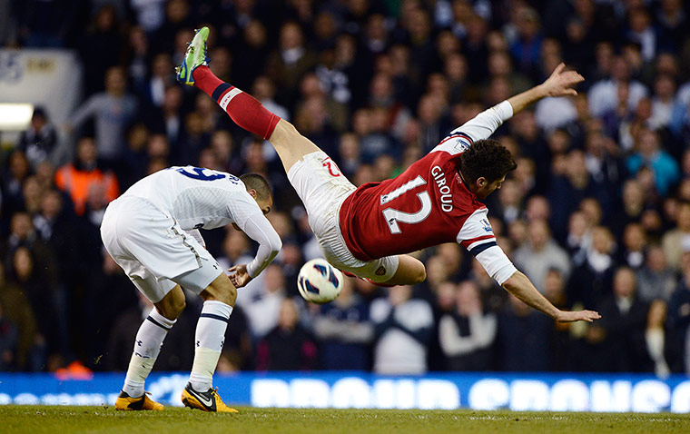 Tottenham v Arsenal: Livermore and Giroud