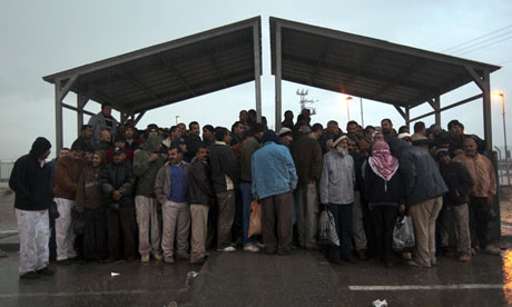 Palestinian workers