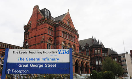 Leeds General Infirmary in West Yorkshire