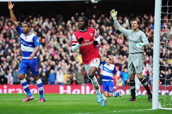 premier league: Arsenal v Reading - Premier League