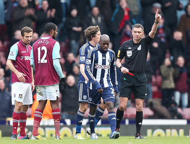 premier league: West Ham United v West Bromwich Albion - Barclays Premier League