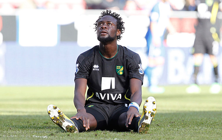 premier league: Wigan Athletic v Norwich City - Barclays Premier League